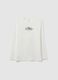 Boy's pure cotton white oversized t-shirt_0