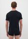 Men's black pure cotton t-shirt_3