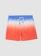 Multicolour gradient swim shorts with drawstring_0