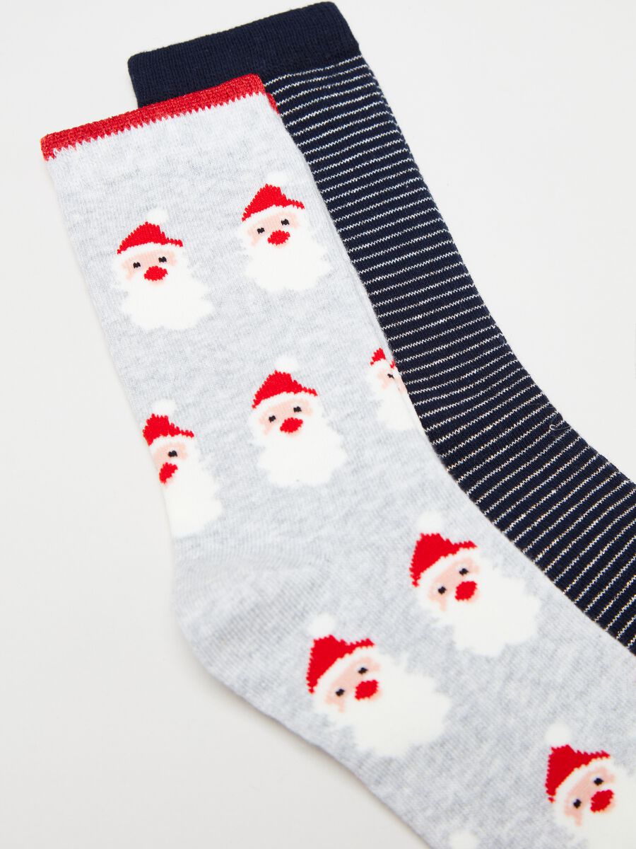 Bipack calze corte con Babbo Natale_2
