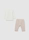 White pure cotton baby set_1