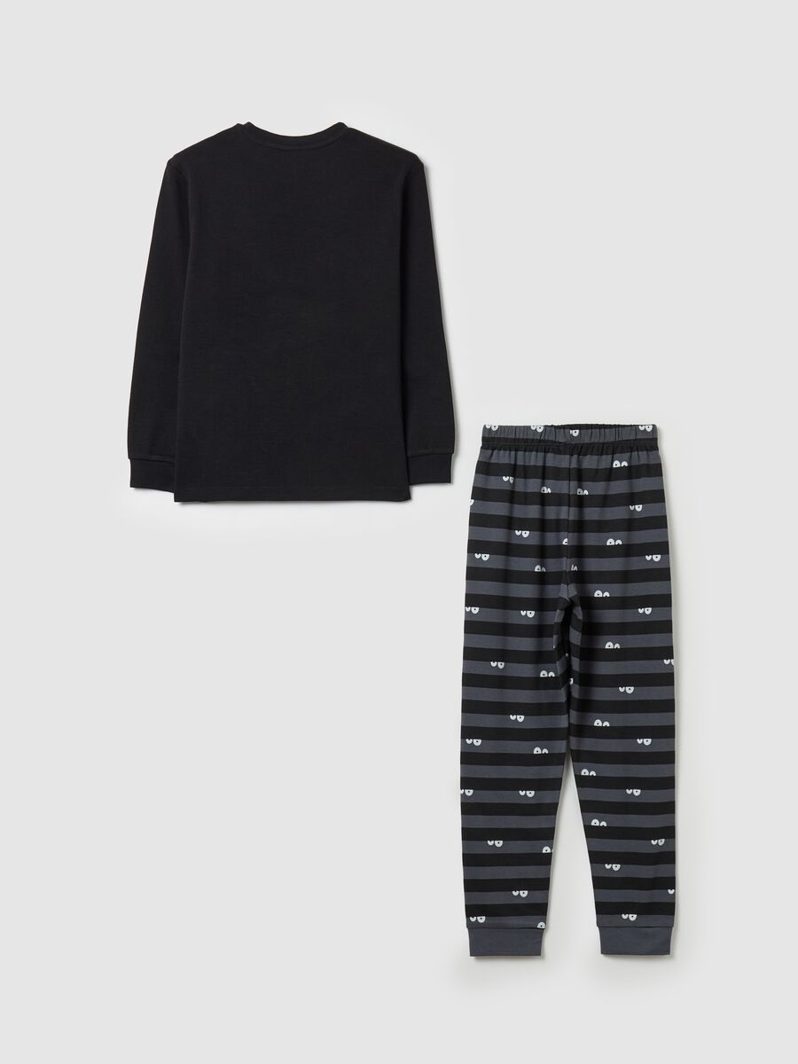 Pyjamas in organic cotton with "Creep it Real" print_1