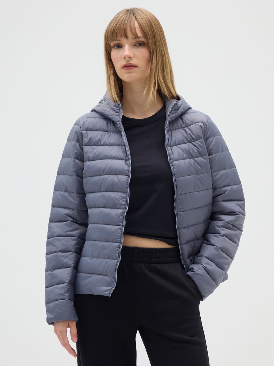 Blue Regular Fit Jacket_0