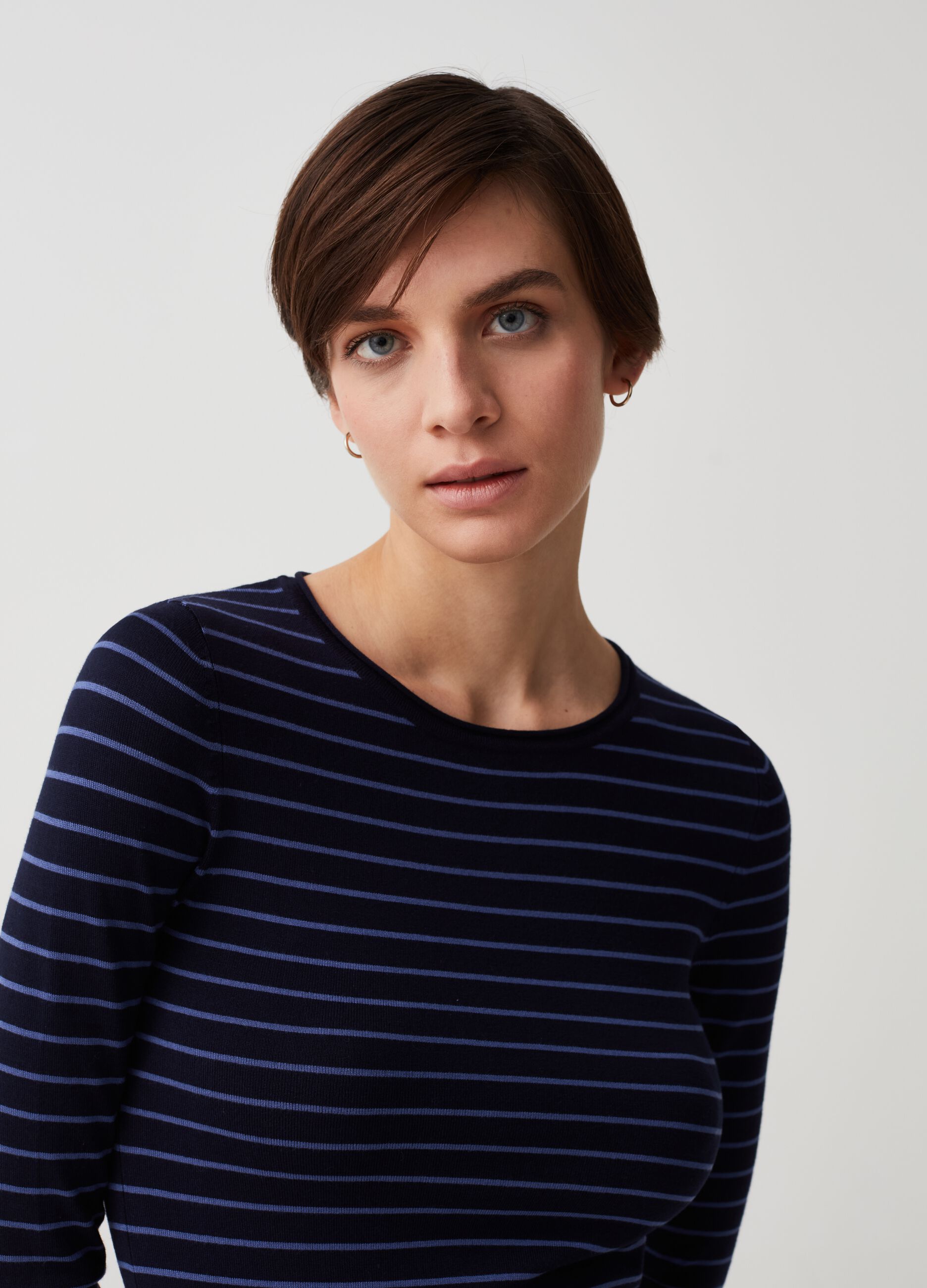 Ovs Maglia a maniche lunghe fantasia a righe