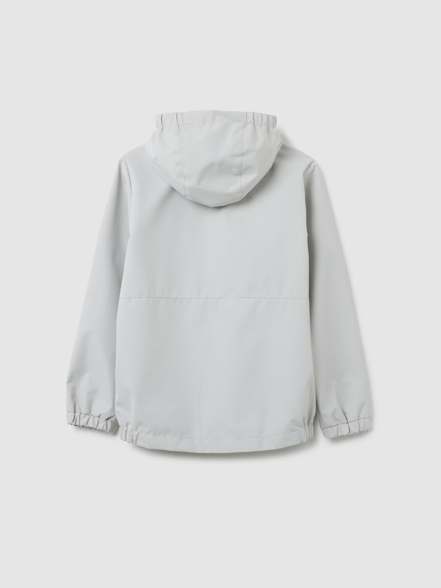 Giacca da ragazzo in grigio regular fit antivento_5
