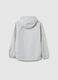 Boy's grey windproof regular fit jacket_5