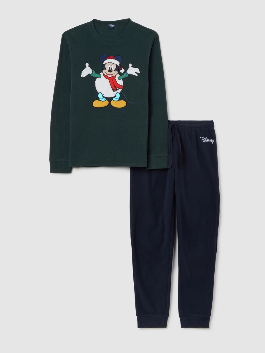 Pigiama natalizio multicolor regular fit con stampa Disney_4