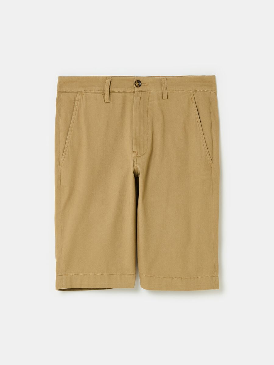 Chino Bermuda shorts in cotton_3