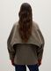 Brown cotton blend jacket with regular fit_3