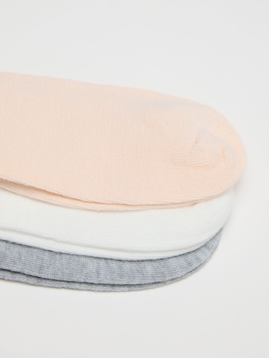 Multi-pack sneaker liners with polka dots_2