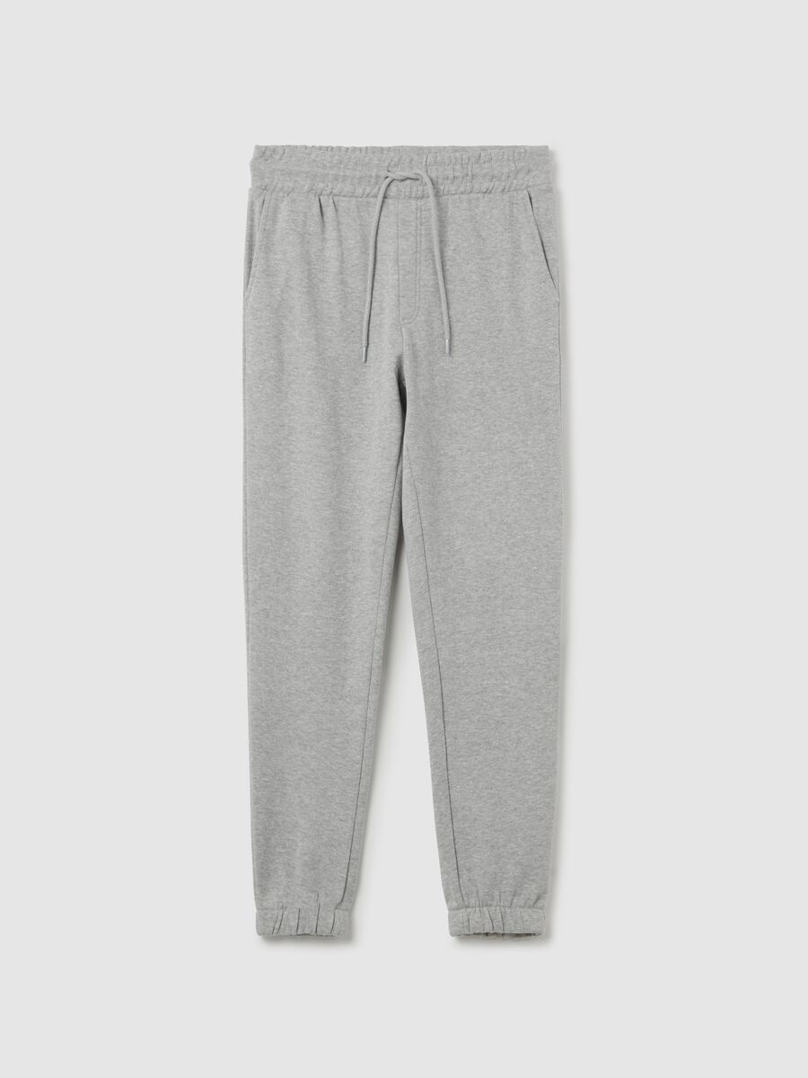 Essential fleece joggers with drawstring_4
