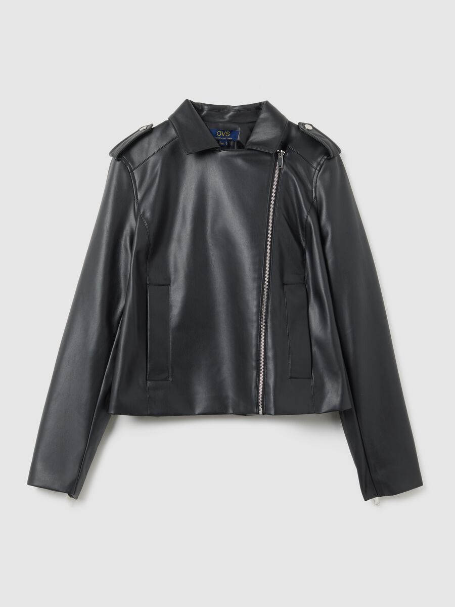 Giacca nera regular fit_4