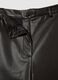 Black Patent Leather Regular Fit Trousers_5