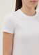 Girls&rsquo; white stretch cotton regular-fit T-shirt_2