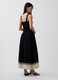 Linen-blend midi dress_1