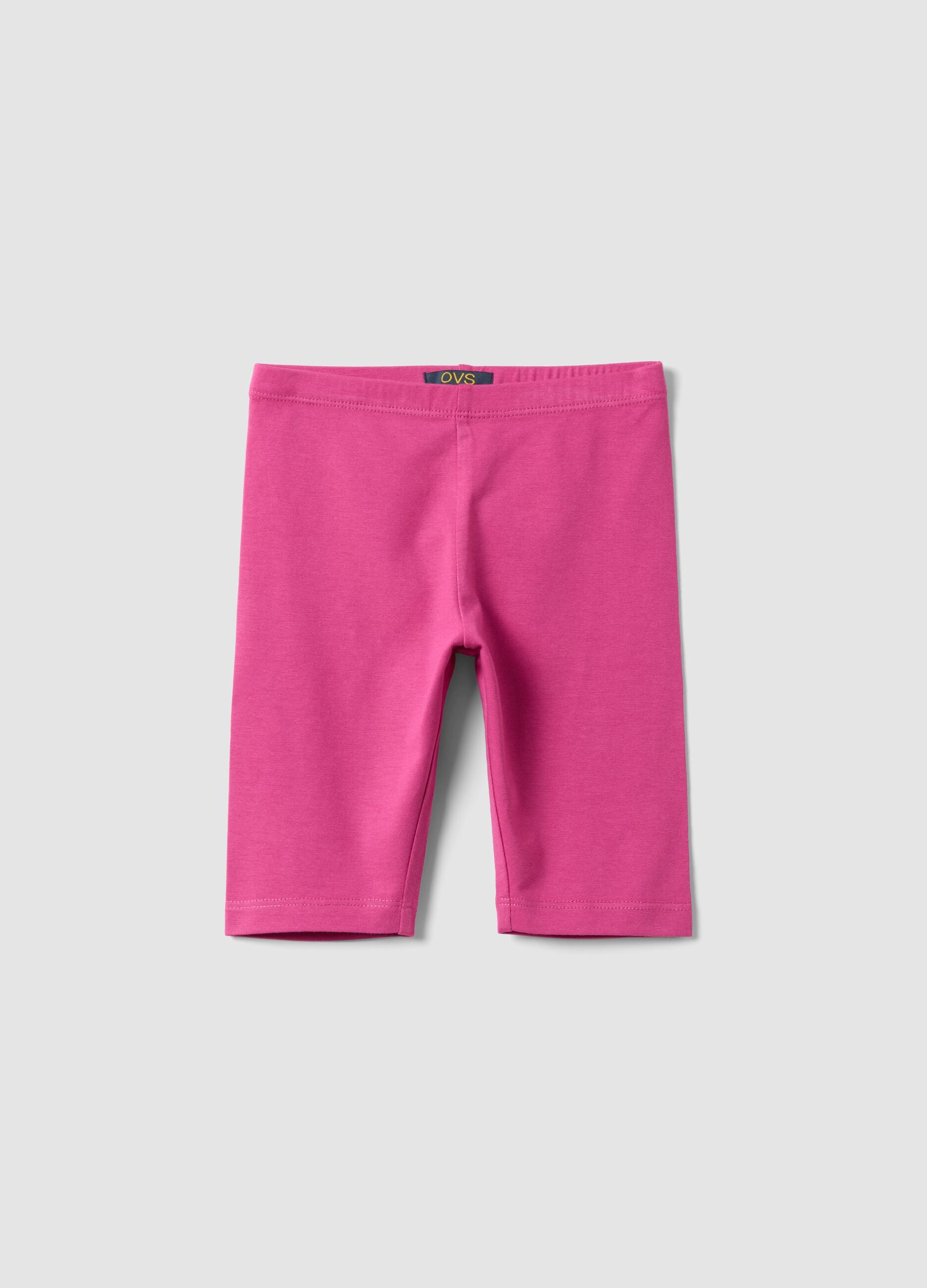 Pink organic cotton shorts