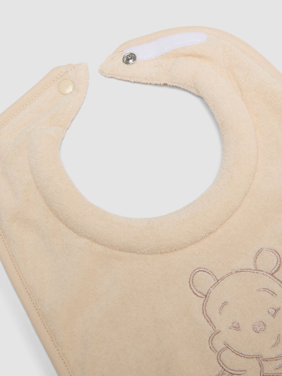 Bipack bavaglini in puro cotone multicolor da neonato Winnie-the-Pooh_1