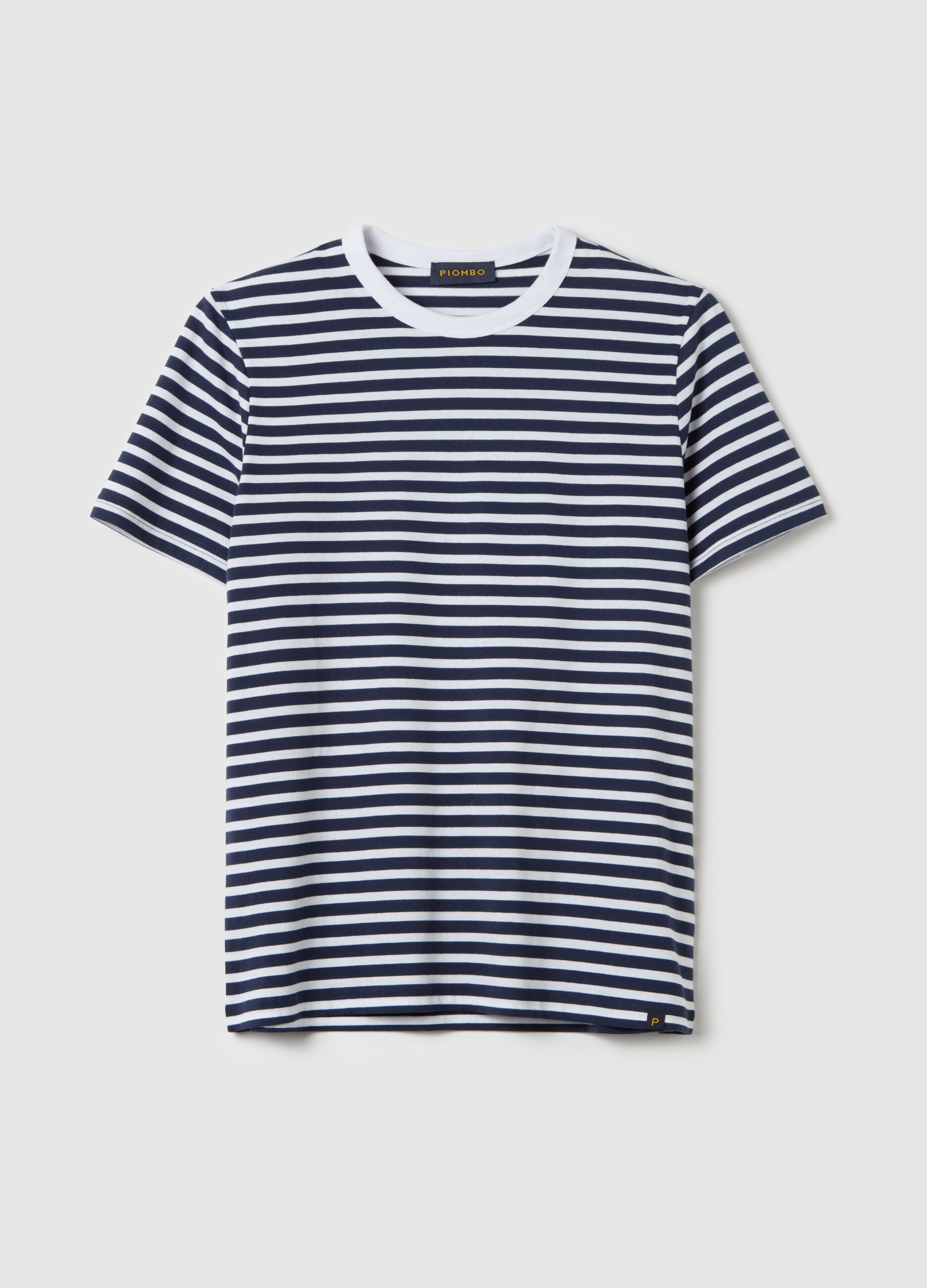 T-shirt with horizontal stripes