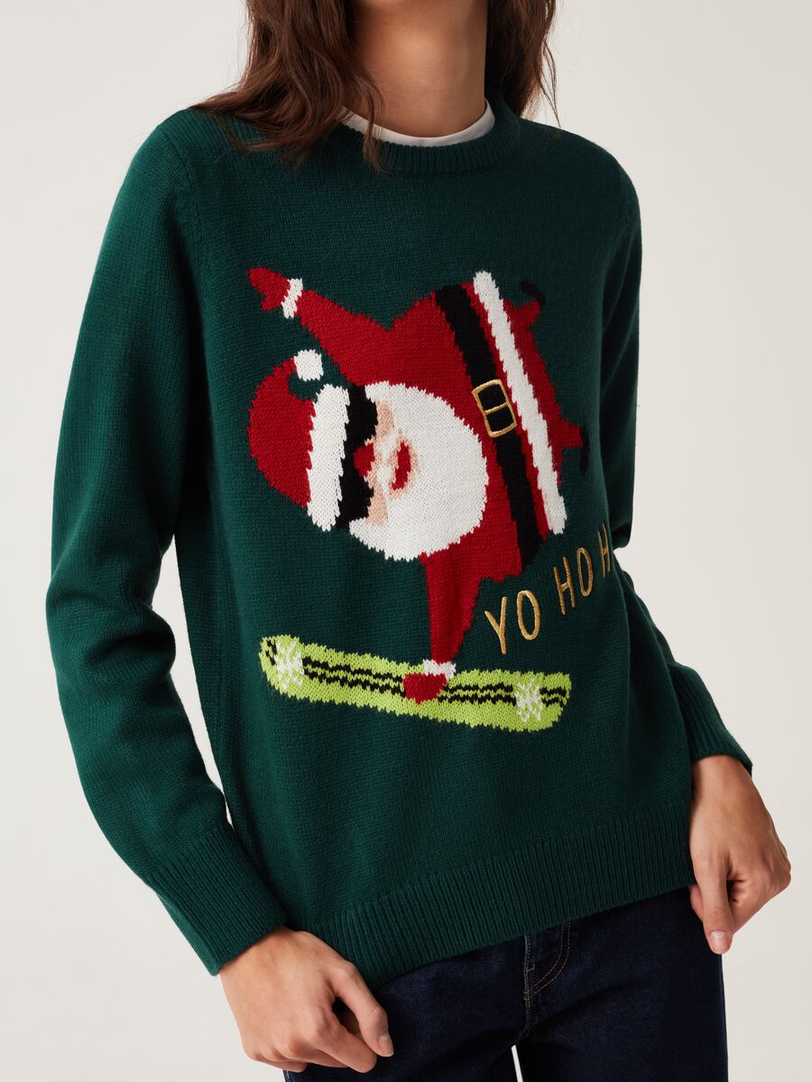 Christmas Jumper con Babbo Natale_1