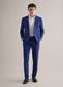 Blue Slim Fit Single-Breasted Blazer_1