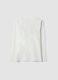 White organic cotton graphic-print T-shirt for boys_5