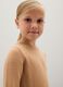 Brown Girl's Pure Wool Pullover _2