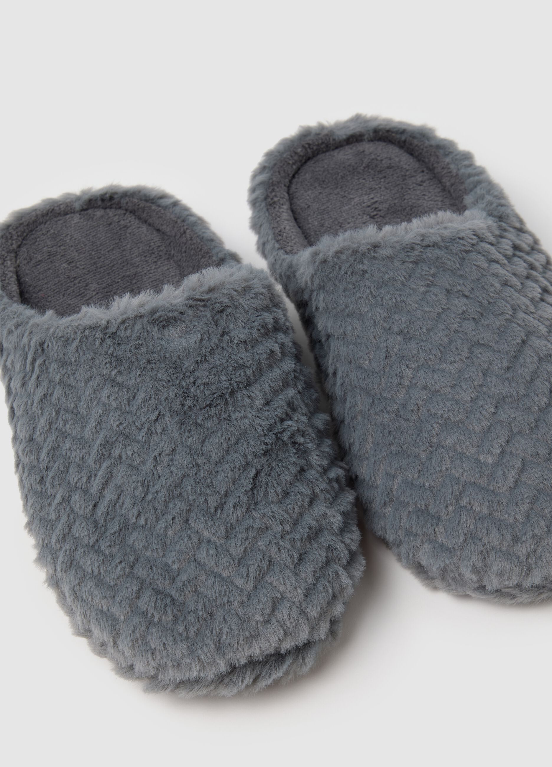 Women's Grey Slippers