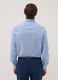 Light blue pure cotton twill shirt, regular fit_3