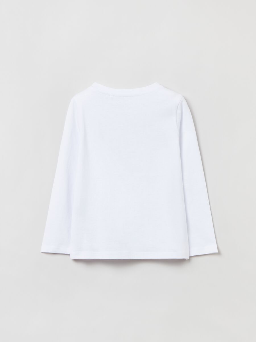 T-shirt in cotone tinta unita_1