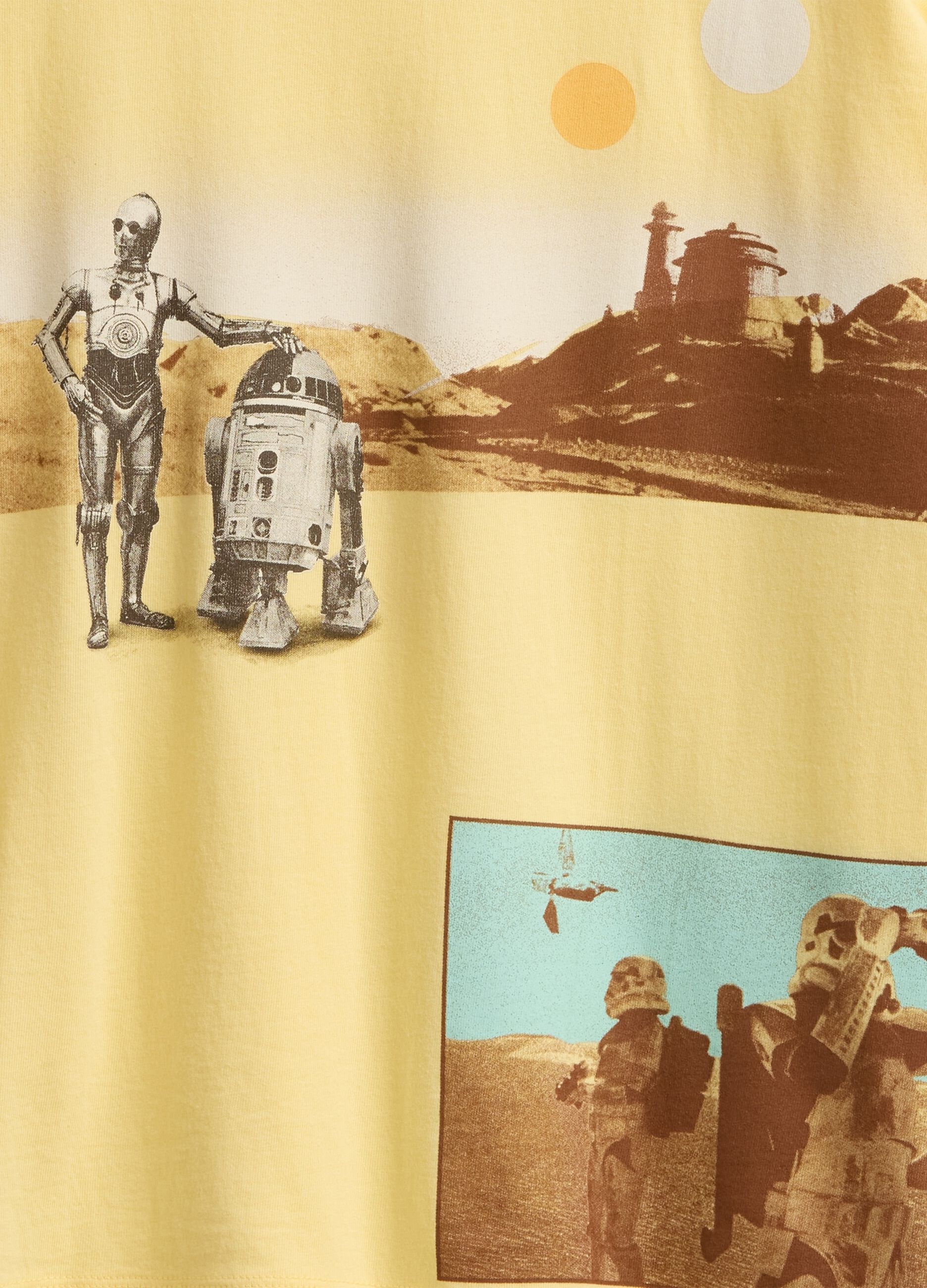 Yellow Star Wars T-shirt