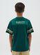 Boys' pure cotton green regular fit T-shirt_1