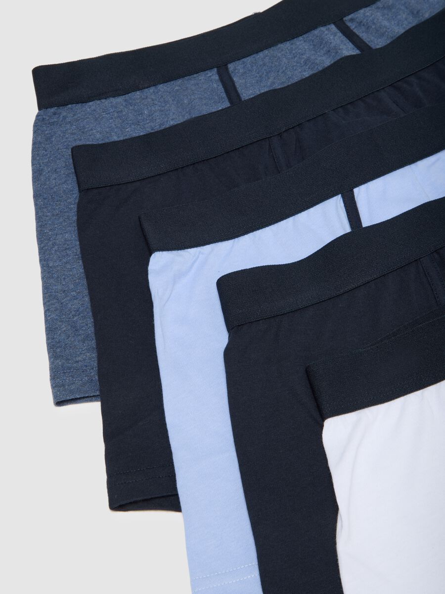 Set multipack boxer in puro cotone multicolor regular fit_5