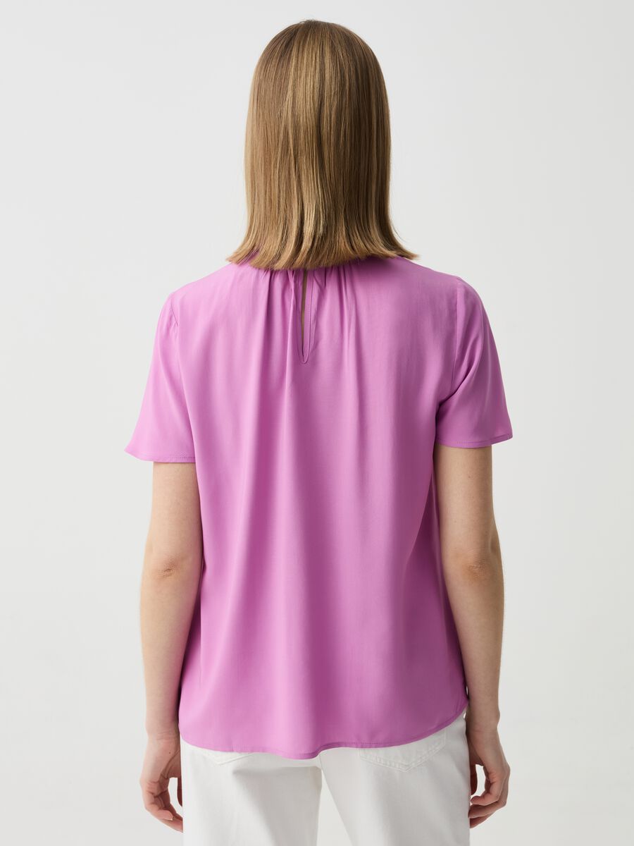 Viscose blouse with pleating_2