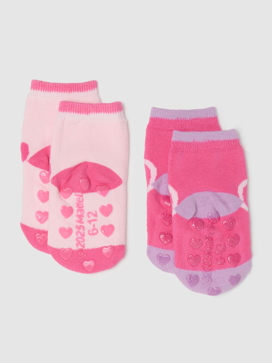 Girls' Short Multicolour Cotton Socks_1