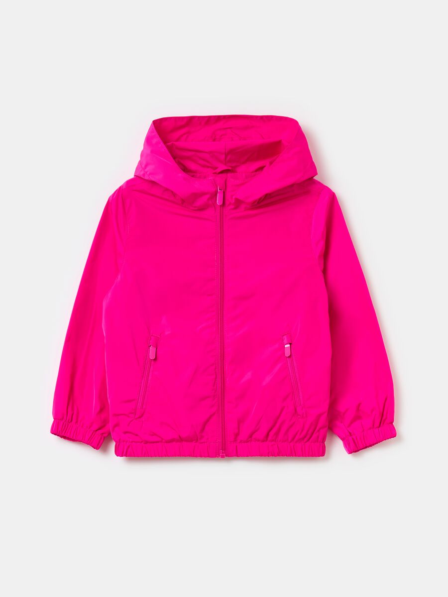 Waterproof jacket with hood_1