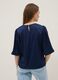 Blue top with wide sleeves, regular fit_2