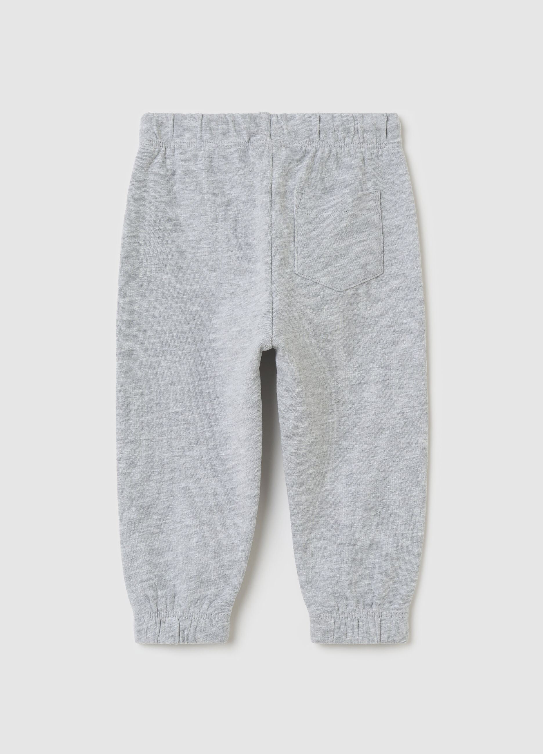 Joggers in cotone con coulisse