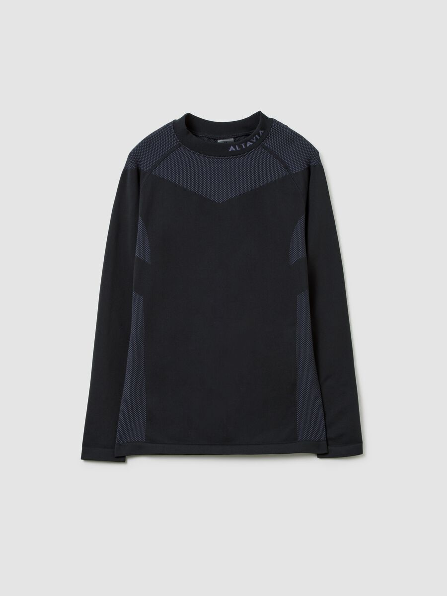 Seamless Long Sleeve Thermal T-shirt ALTAVIA WITH DEBORAH COMPAGNONI_4