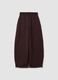 Purple cotton-blend baggy-fit jogger trousers_2