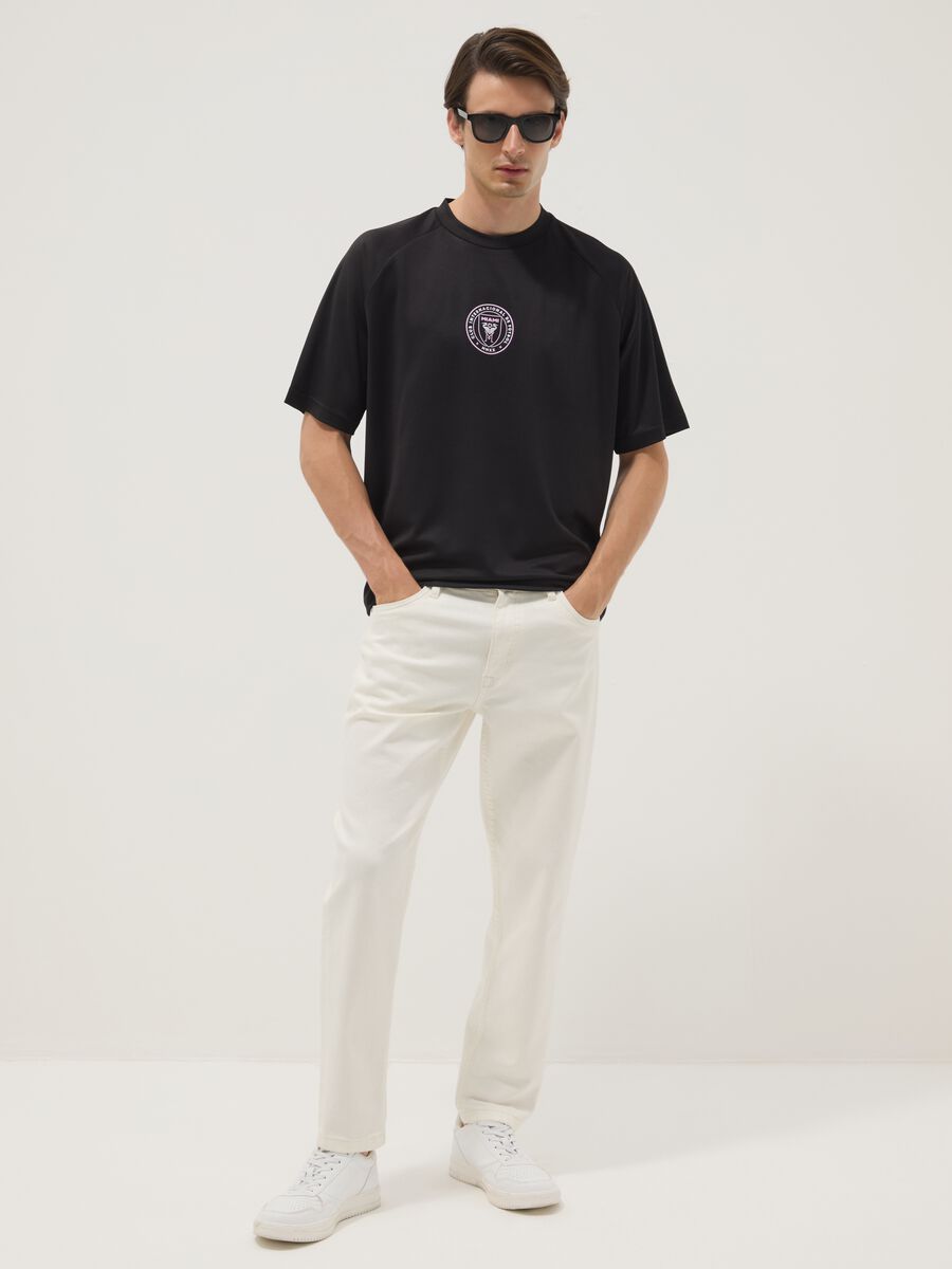 Black Inter Miami CF print T-shirt_1
