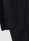 Black girls&rsquo; school smock with kitten embroidery and white collar_3