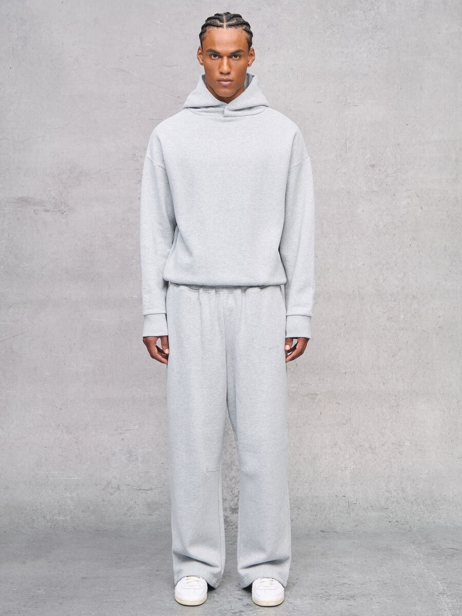 Perfect Hoodie Grey Melange_2