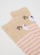 Girls' Long Socks Twin-Pack in Multicolour Cotton Blend_1