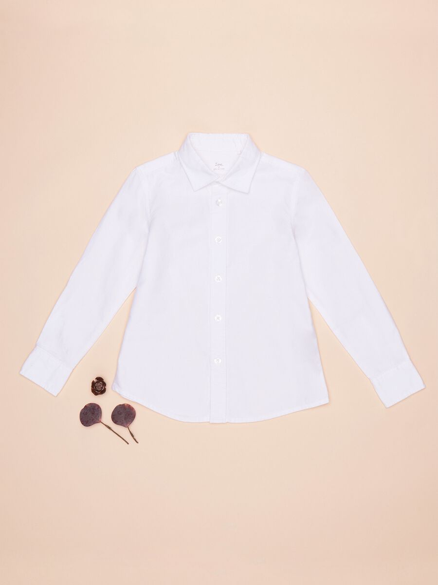 Camicia in cotone oxford_0