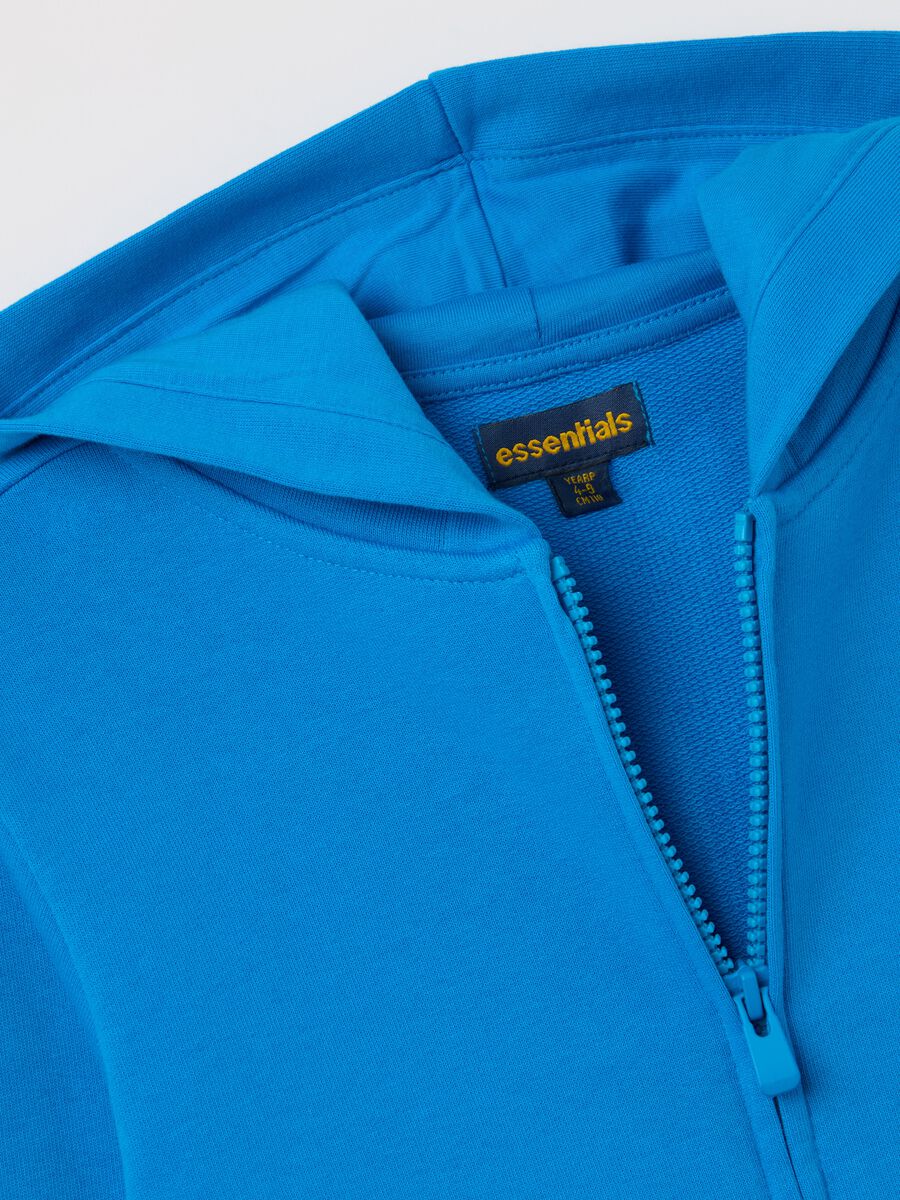 Full-zip in French Terry con cappuccio_2