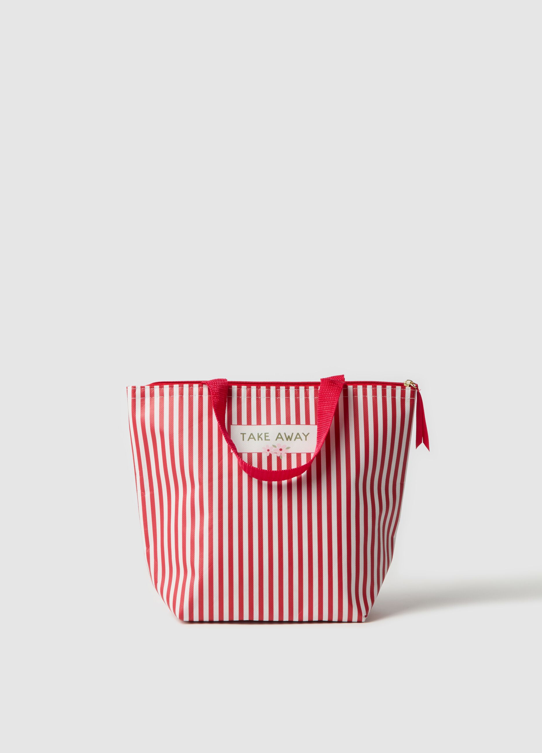 Borsa porta pranzo con stampa