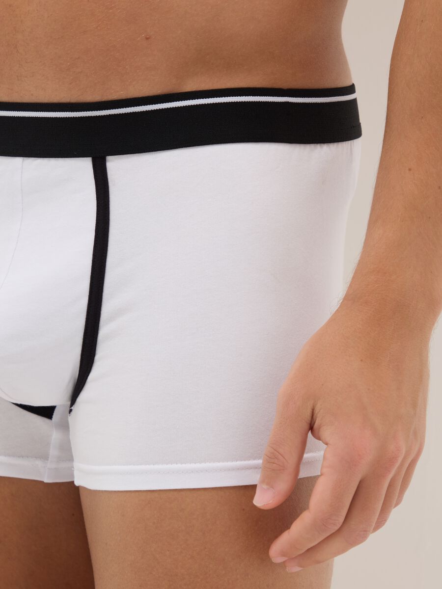 Multicolour Cotton Stretch Regular Fit Boxer Tripack_3