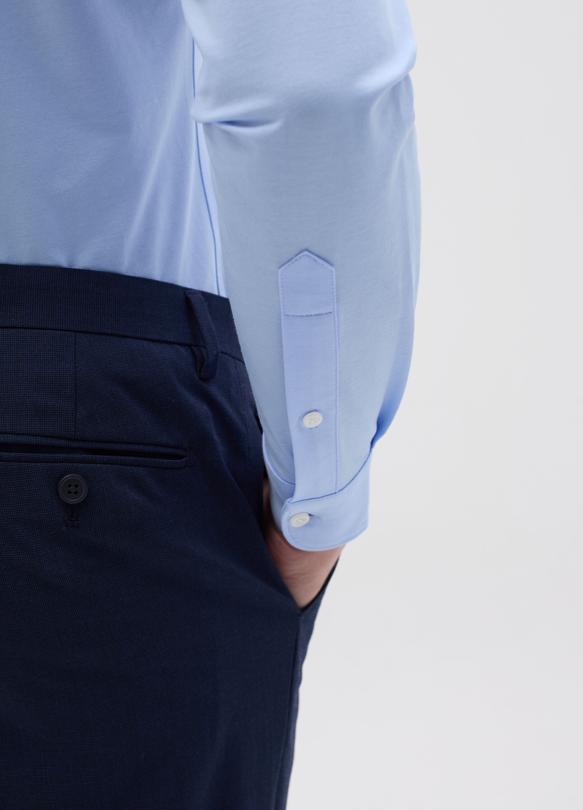 Camicia slim fit easy dry easy iron