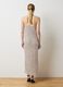 Beige Sheath Dress with Sequins_3