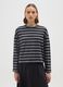 Multicolour striped regular fit sweater_1